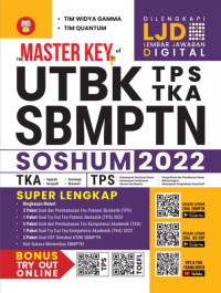 Image of THE MASTER KEY OF UTBK TPS-TKA SBMPTN SOSHUM 2022
