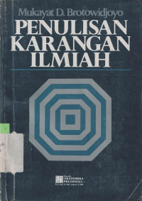 Image of Penulisan karangan ilmiah