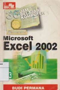 Image of 36 JAM BELAJAR KOMPUTER MICROSOFT EXCEL 2002