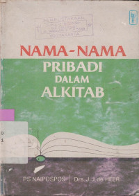 Image of NAMA-NAMA PRIBADI DALAM ALKITAB