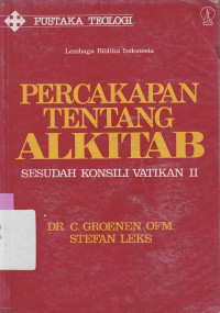 Image of PERCAKAPAN TENTANG ALKITAB : SESUDAH KONSILI VATIKAN II