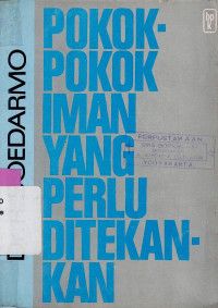 Image of POKOK=POKOK IMAN YANG PERLU DITEKANKAN