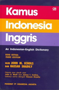 Image of KAMUS INDONESIA INGGRIS