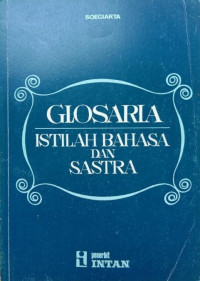 Image of Glosaria : Istilah bahasa dan sastra