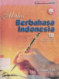Image of MAHIR BERBAHASA INDONESIA SMA 1 B : K B K