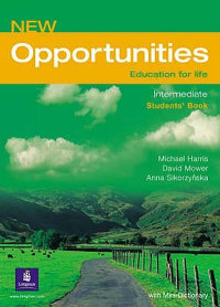 Image of NEW OPPORTUNITIES : EDUCATION FOR LIFE : INTERMEDIATE : STUDENTS  BOOK