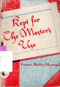 Image of KEPT FOR THE MASTERS USE