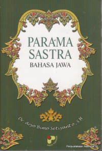 Image of PARAMA SASTRA BAHASA JAWA