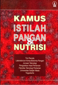 Image of KAMUS ISTILAH PANGAN DAN NUTRISI