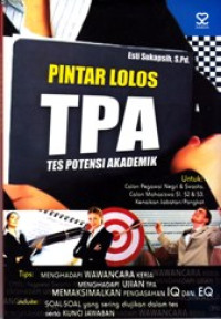 Image of PINTAR LOLOS TPA (TES POTENSI AKADEMIK)