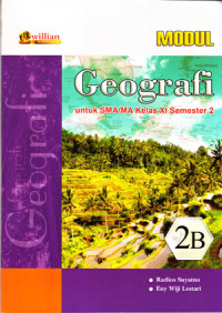 Image of MODUL : GEOGRAFI UNTUK SMA/MA KELAS XI SEMESTER 2 2B