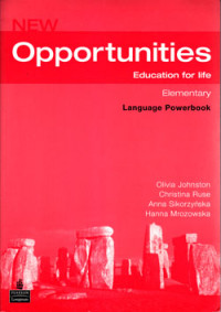 Image of NEW OPPORTUNITIES : EDUCATION FOR LIFE : ELEMENTARY (LANGUAGE POWERBOOK)