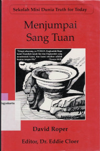 Image of MENJUMPAI SANG TUAN