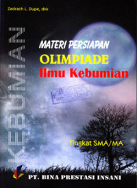 Image of MATERI PERSIAPAN OLIMPIADE ILMU KEBUMIAN TINGKAT SMA/MA