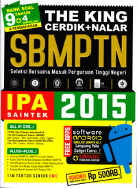 Image of THE KING CERDIK+NALAR SBMPTN IPA-SAINTEK 2015