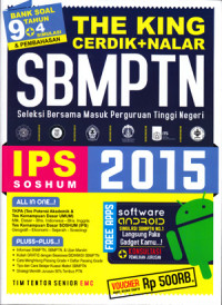 Image of THE KING CERDIK+NALAR SBMPTN IPS-SOSHUM 2015