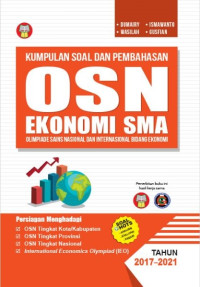Image of KUMPULAN SOAL DAN PEMBAHASAN OSN (OLIMPIADE SAINS NASIONAL) EKONOMI SMA