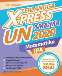 Image of ERLANGGA X-PRESS UN SMA/MA 2020 MATEMATIKA IPA