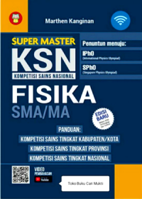Image of SUPER MASTER KSN (KOMPETISI SAINS NASIONAL) FISIKA SMA/MA