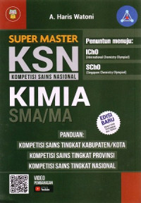 Image of SUPER MASTER KSN (KOMPETISI SAINS NASIONAL) KIMA SMA/MA