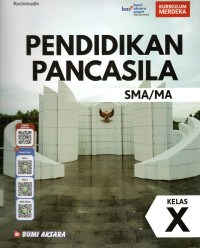 Image of PENDIDIKAN PANCASILA SMA/MA KELAS X KURIKULUM MERDEKA