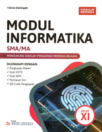 Image of MODUL INFORMATIKA SMA/MA KELAS XI : KURIKULUM MERDEKA