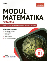 Image of MODUL MATEMATIKA SMA/MA KELAS XI : KURIKULUM MERDEKA