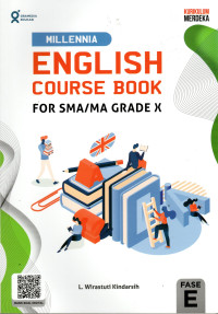 Image of ENGLISH COURSE BOOK FOR SMA/MA GRADE X : KURIKULUM MERDEKA