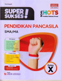 Image of SUPER SUKSES PENDIDIKAN PANCASILA SMA/MA KELAS X