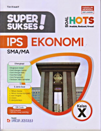 Image of SUPER SUKSES IPS EKONOMI SMA/MA KELAS X