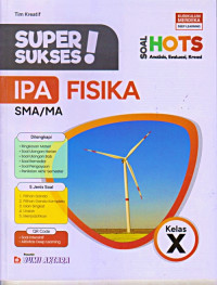 Image of SUPER SUKSES IPA FISIKA SMA/MA KELAS X