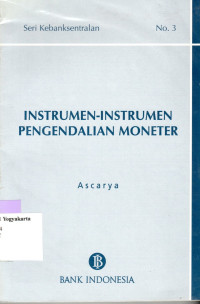 Image of INSTRUMEN - INSTRUMEN PENGENDALIAN MONETER