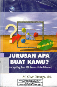 Image of JURUSAN APA BUAT KAMU? - EKSAKTA