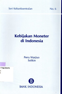 Image of KEBIJAKAN MONETER DI INDONESIA