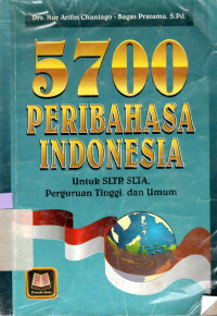 Image of Lima ribu tujuh ratus peribahasa Indonesia : Dilengkapi dengan kosa kata lengkap