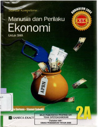 Image of STANDAR KOMPETENSI 2 A : MANUSIA DAN PERILAKU EKONOMI SMA : KBK