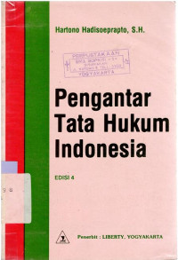 Image of Pengantar tata hukum Indonesia