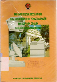 Image of PERANAN Media massa lokal bagi pembinaan dan pengembangan kebudayaan daerah DIY