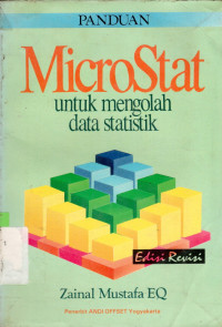 Image of PANDUAN MICROSTAT, UNTUK MENGOLAH DATA STATISTIK