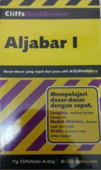 Image of CLIFFS QUICK REVIEW : ALJABAR I