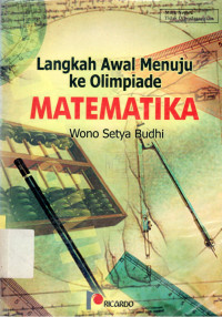 Image of LANGKAH AWAL MENUJU KE OLIMPIADE MATEMATIKA