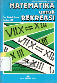 Image of MATEMATIKA UNTUK REKREASI