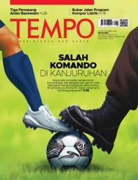 Image of TEMPO : MAJALAH BERITA MINGGUAN